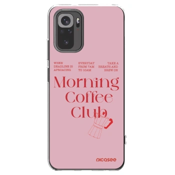 Picasee διαφανής θήκη σιλικόνης Xiaomi Redmi Note 10S - Morning