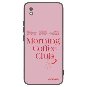Picasee Μαύρη θήκη σιλικόνης για Xiaomi Redmi 9AT - Morning