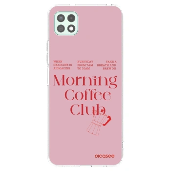 Picasee διαφανής θήκη σιλικόνης Samsung Galaxy A22 A226B 5G - Morning