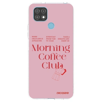 Picasee διαφανής θήκη σιλικόνης Realme C21 - Morning