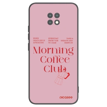 Picasee Μαύρη θήκη σιλικόνης για Xiaomi Redmi Note 9T - Morning