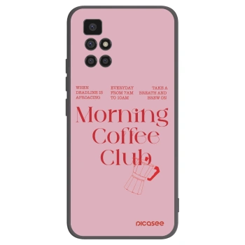 Picasee Μαύρη θήκη σιλικόνης για Xiaomi Redmi 10 - Morning