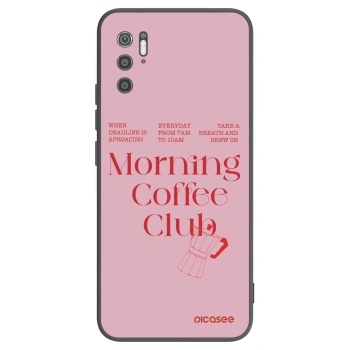 Picasee Μαύρη θήκη σιλικόνης για Xiaomi Poco M3 Pro 5G - Morning