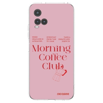 Picasee διαφανής θήκη σιλικόνης Vivo Y33s - Morning