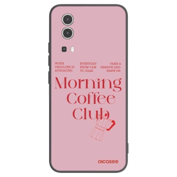 Picasee Μαύρη θήκη σιλικόνης για Vivo Y72 5G - Morning