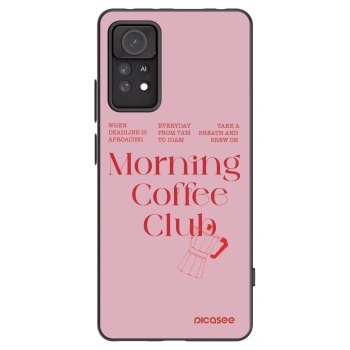 Picasee Μαύρη θήκη σιλικόνης για Xiaomi Redmi Note 11 Pro 5G - Morning