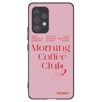 Picasee Μαύρη θήκη σιλικόνης για Samsung Galaxy A53 5G A536 - Morning