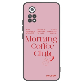 Picasee Μαύρη θήκη σιλικόνης για Xiaomi Poco X4 Pro 5G - Morning