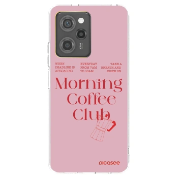 Picasee Μαύρη θήκη σιλικόνης για Xiaomi Poco X5 Pro - Morning