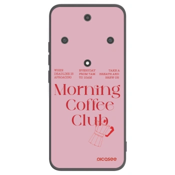Picasee Μαύρη θήκη σιλικόνης για Honor Magic5 Lite 5G - Morning