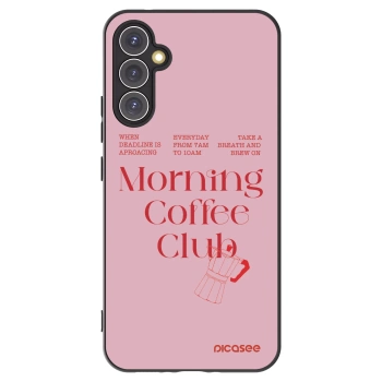Picasee Μαύρη θήκη σιλικόνης για Samsung Galaxy A34 5G A346B - Morning