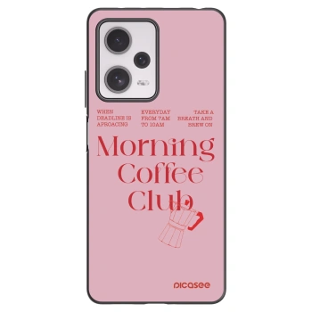 Picasee Μαύρη θήκη σιλικόνης για Xiaomi Redmi Note 12 Pro+ 5G - Morning