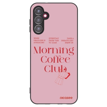 Picasee Μαύρη θήκη σιλικόνης για Samsung Galaxy A14 5G A146P - Morning