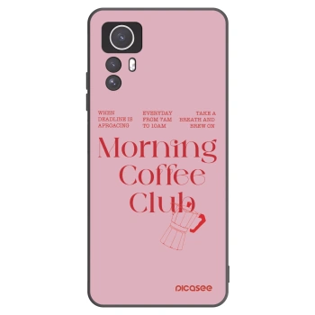 Picasee Μαύρη θήκη σιλικόνης για Xiaomi Redmi Note 12S - Morning