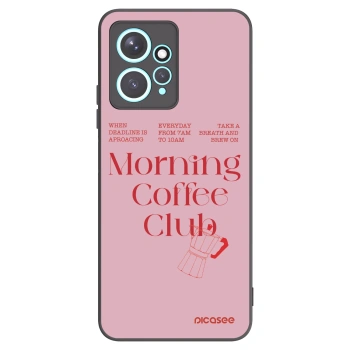 Picasee Μαύρη θήκη σιλικόνης για Xiaomi Redmi Note 12 4G - Morning