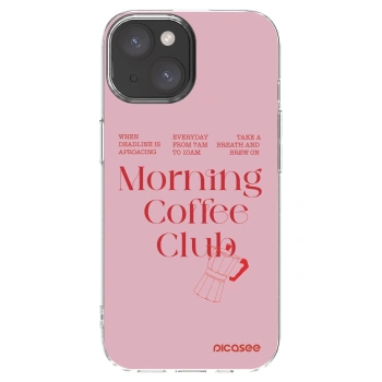 Picasee διαφανής θήκη σιλικόνης Apple iPhone 15 - Morning