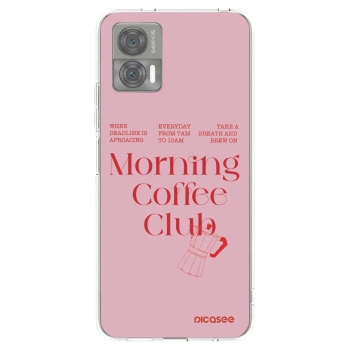 Picasee διαφανής θήκη σιλικόνης Motorola Edge 30 Neo - Morning