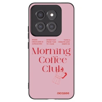 Picasee Μαύρη θήκη σιλικόνης για Xiaomi 14 Pro - Morning