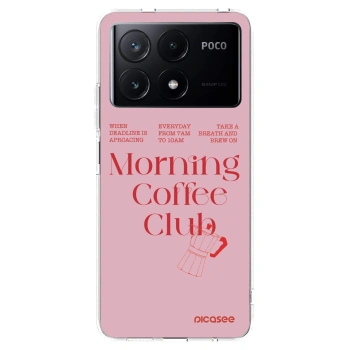 Picasee διαφανής θήκη σιλικόνης Xiaomi Poco X6 Pro - Morning