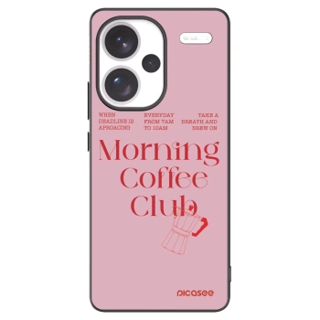 Picasee Μαύρη θήκη σιλικόνης για Xiaomi Redmi Note 13 Pro+ 5G - Morning
