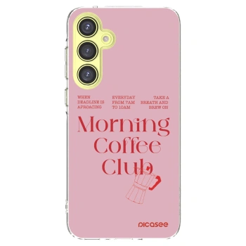 Picasee διαφανής θήκη σιλικόνης Samsung Galaxy A35 5G A356B - Morning