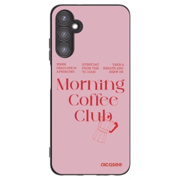 Picasee Μαύρη θήκη σιλικόνης για Samsung Galaxy A05s A057G - Morning