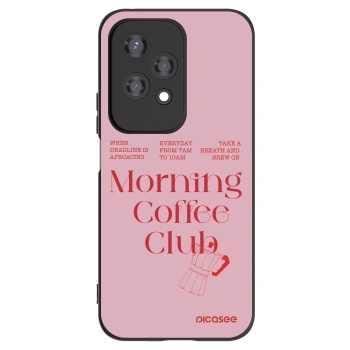 Picasee Μαύρη θήκη σιλικόνης για Honor 200 Lite - Morning