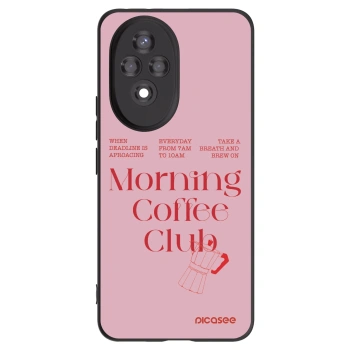 Picasee Μαύρη θήκη σιλικόνης για Honor 200 5G - Morning