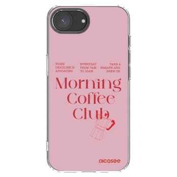 Picasee διαφανής θήκη σιλικόνης Apple iPhone 16e - Morning