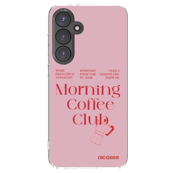 Picasee διαφανής θήκη σιλικόνης Samsung Galaxy S24 FE S721B - Morning