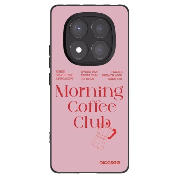 Picasee Μαύρη θήκη σιλικόνης για Xiaomi Redmi Note 14 Pro+ 5G - Morning
