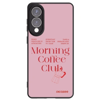 Picasee Μαύρη θήκη σιλικόνης για Samsung Galaxy S25 Edge 5G - Morning