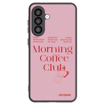 Picasee Μαύρη θήκη σιλικόνης για Samsung Galaxy A26 5G A266B - Morning