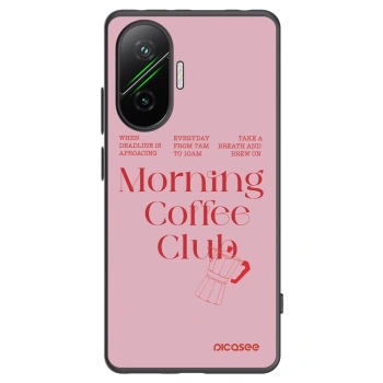 Picasee Μαύρη θήκη σιλικόνης για Xiaomi Poco F7 5G - Morning