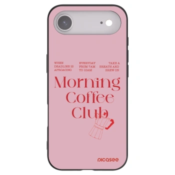 Picasee Μαύρη θήκη σιλικόνης για Apple iPhone Air - Morning