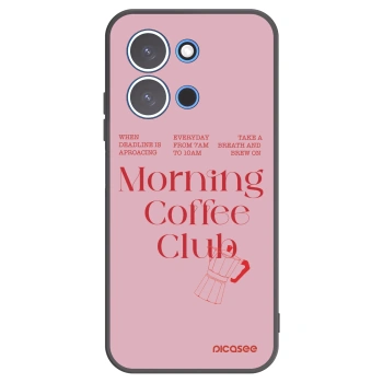 Picasee Μαύρη θήκη σιλικόνης για Xiaomi Redmi 15C 4G - Morning