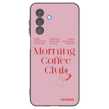 Picasee Μαύρη θήκη σιλικόνης για Samsung Galaxy A17 5G - Morning
