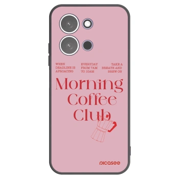 Picasee Μαύρη θήκη σιλικόνης για Xiaomi Redmi 15C 5G - Morning