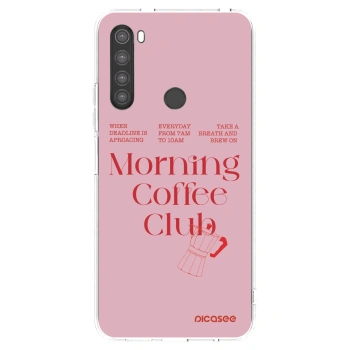 Picasee διαφανής θήκη σιλικόνης Xiaomi Redmi Note 8 - Morning