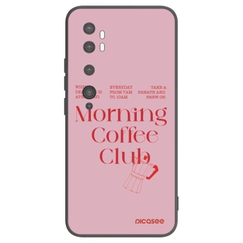 Picasee Μαύρη θήκη σιλικόνης για Xiaomi Mi Note 10 (Pro) - Morning