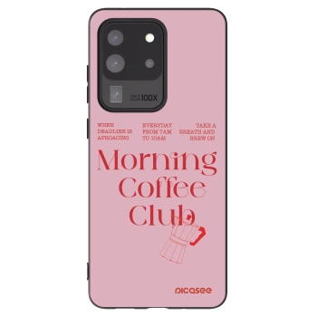 Picasee Μαύρη θήκη σιλικόνης για Samsung Galaxy S20 Ultra 5G G988F - Morning
