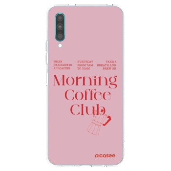 Picasee διαφανής θήκη σιλικόνης Samsung Galaxy A30s A307F - Morning