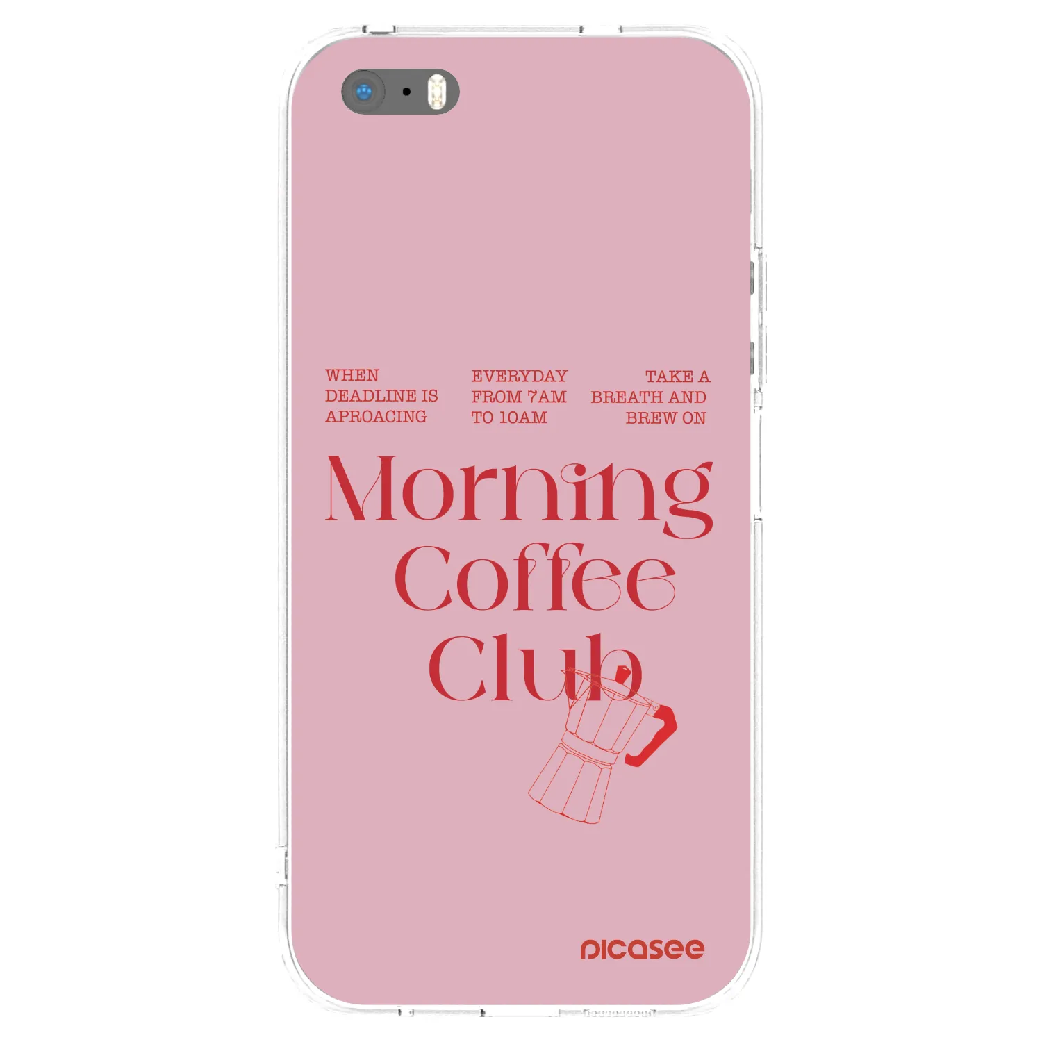 Picasee διαφανής θήκη σιλικόνης Apple iPhone 5/5S/SE - Morning
