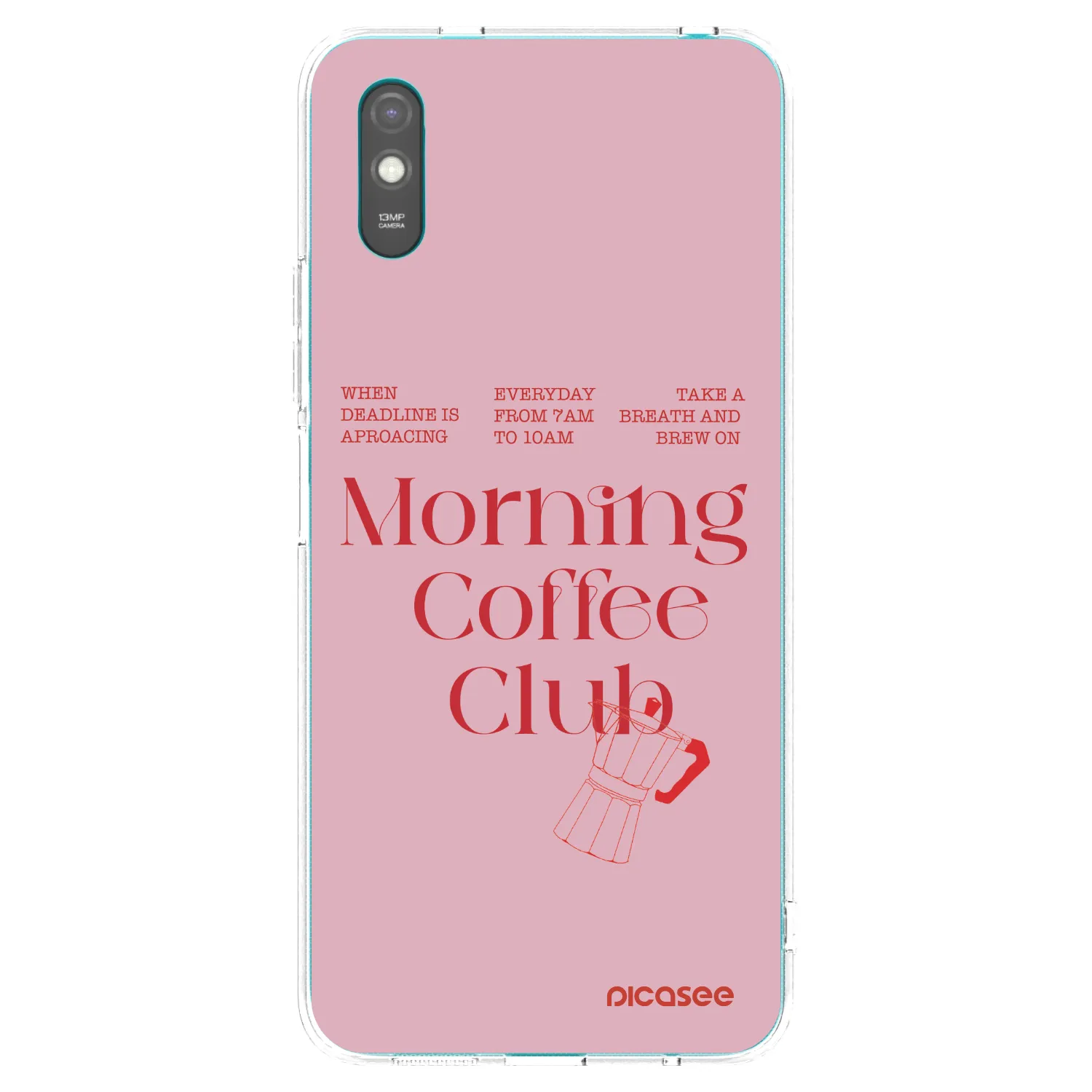 Picasee διαφανής θήκη σιλικόνης Xiaomi Redmi 9A - Morning