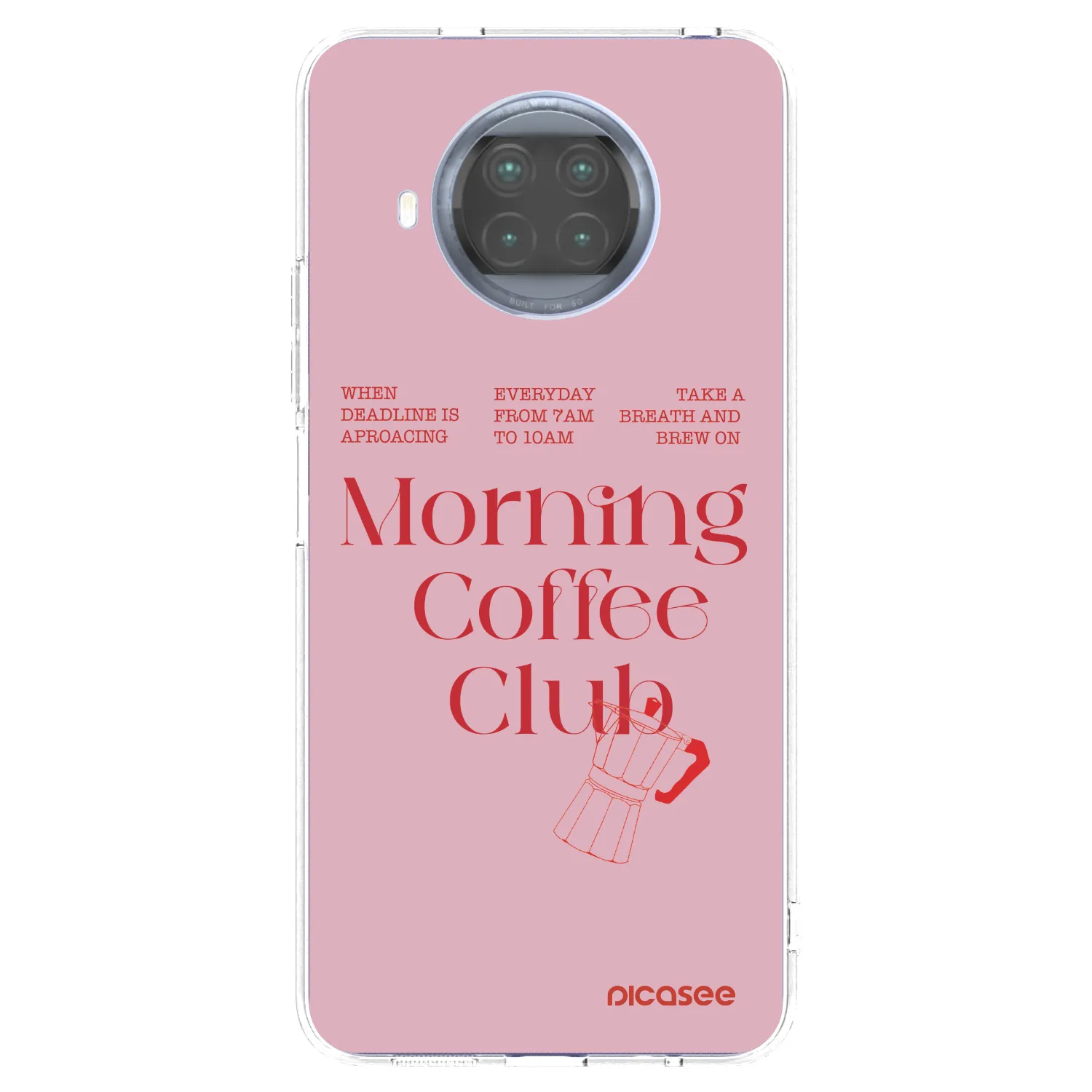 Picasee διαφανής θήκη σιλικόνης Xiaomi Mi 10T Lite - Morning