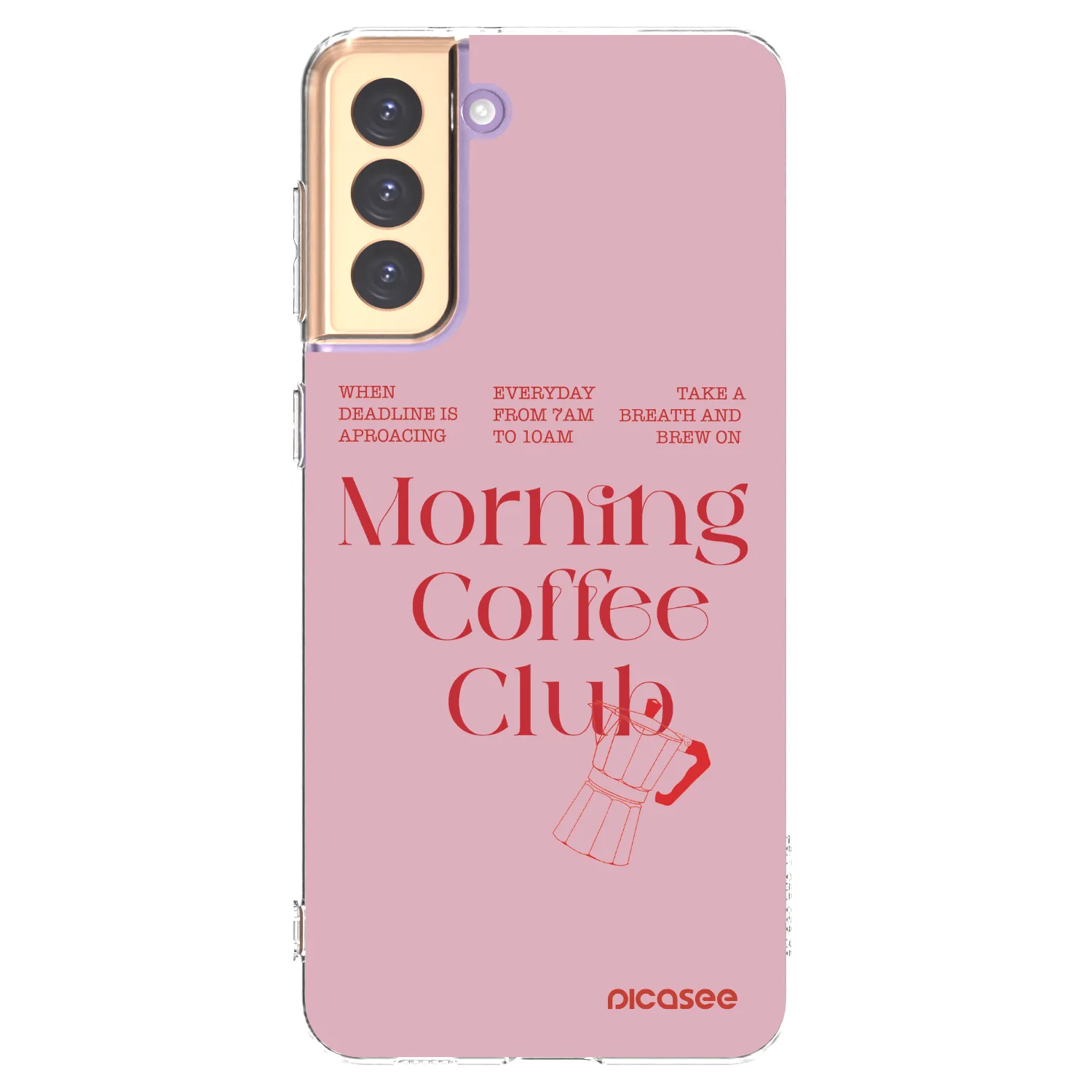 Picasee διαφανής θήκη σιλικόνης Samsung Galaxy S21+ 5G G996F - Morning
