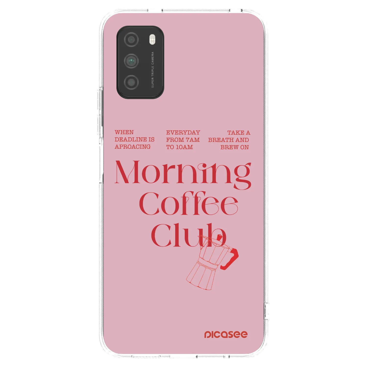 Picasee διαφανής θήκη σιλικόνης Xiaomi Poco M3 - Morning