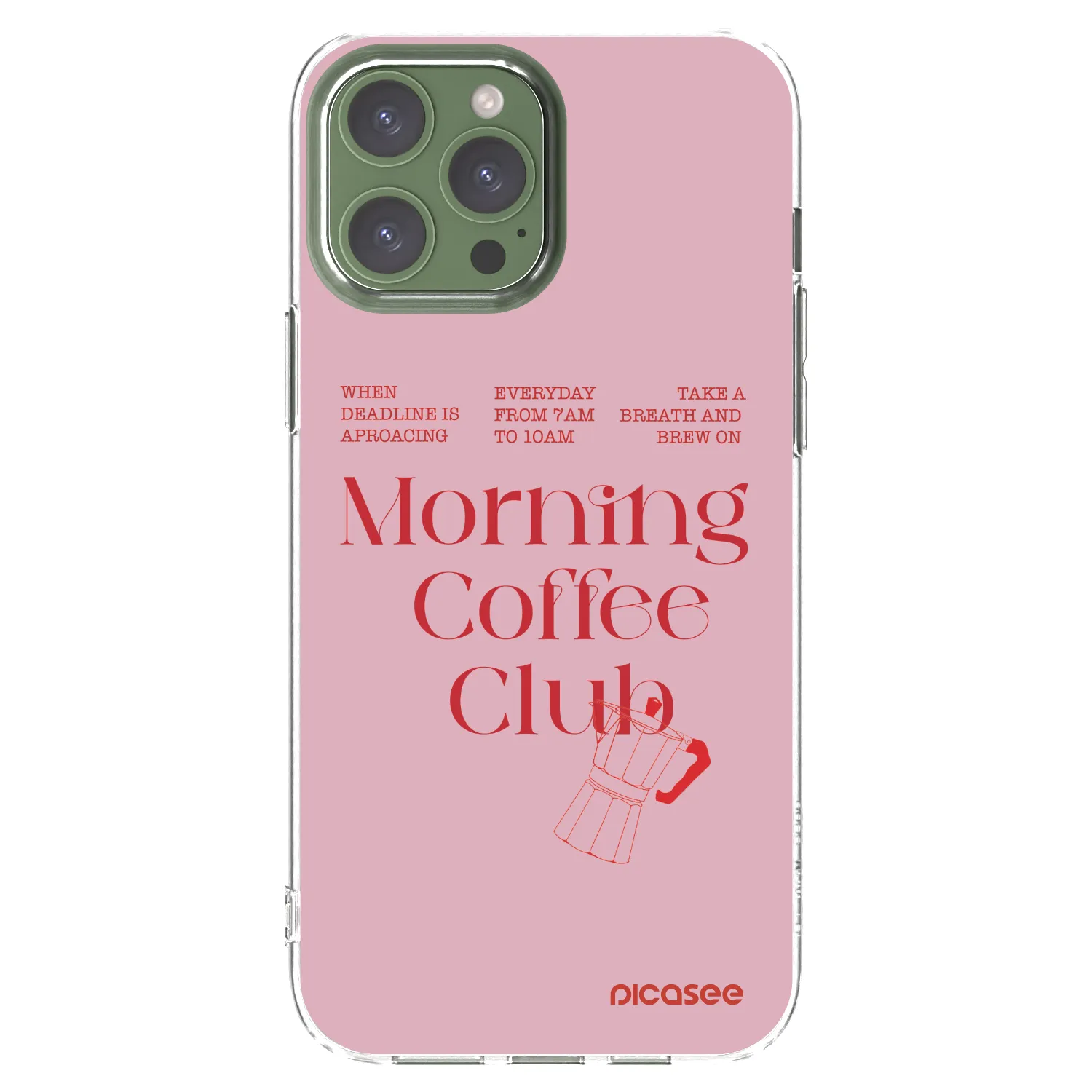 Picasee διαφανής θήκη σιλικόνης Apple iPhone 13 Pro Max - Morning