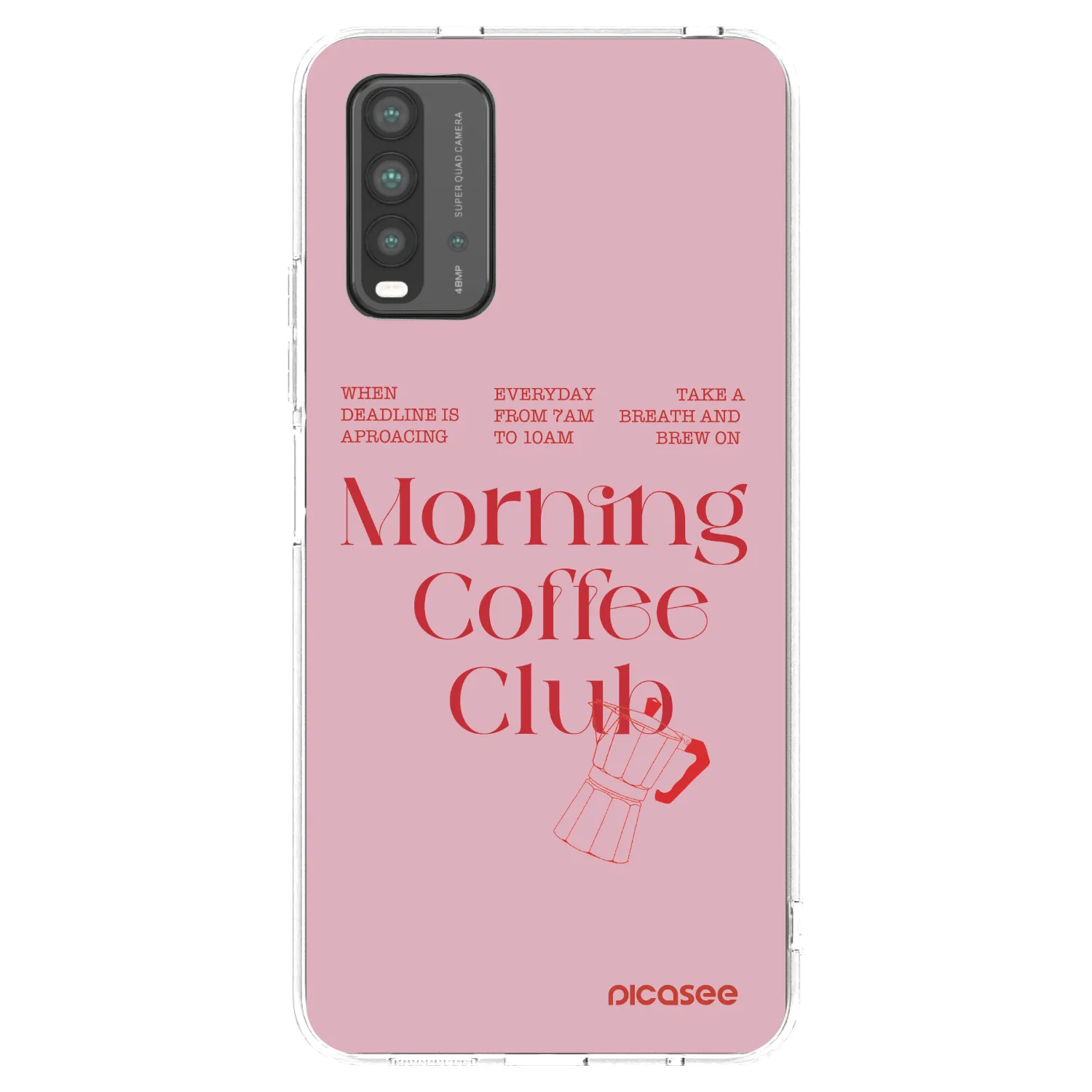 Picasee διαφανής θήκη σιλικόνης Xiaomi Redmi 9T - Morning