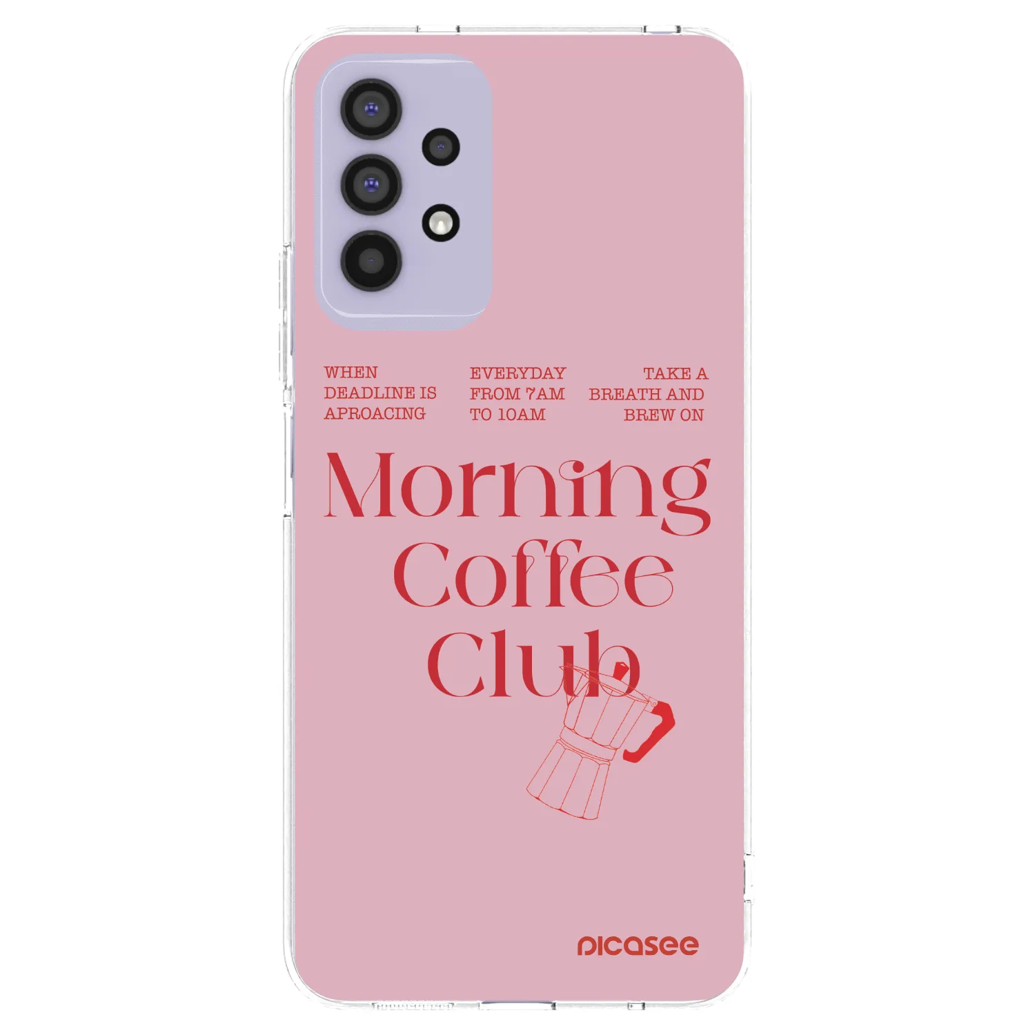 Picasee διαφανής θήκη σιλικόνης Samsung Galaxy A32 4G SM-A325F - Morning